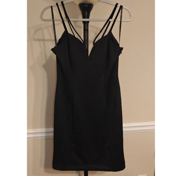 Guess Strappy Little Black Dress - Picture 1 of 5